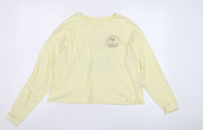 Sissi Women's Yellow Long Sleeve Beach T-Shirt - S