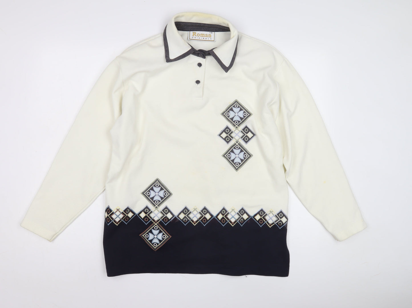 Roman Originals Women’s Ivory Sweatshirt S