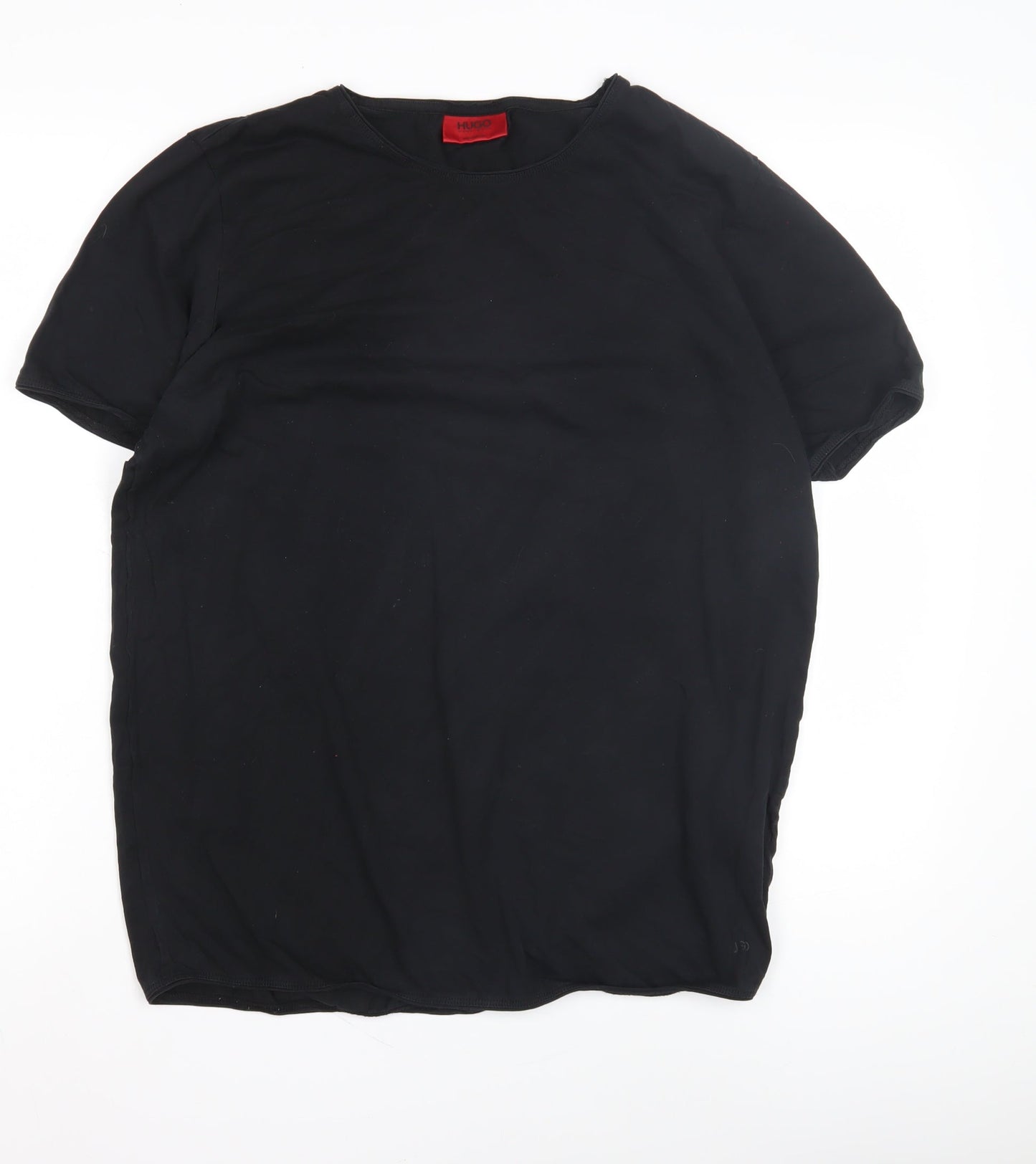 Womens UK Size M HUGO BOSS Black  T-Shirt
