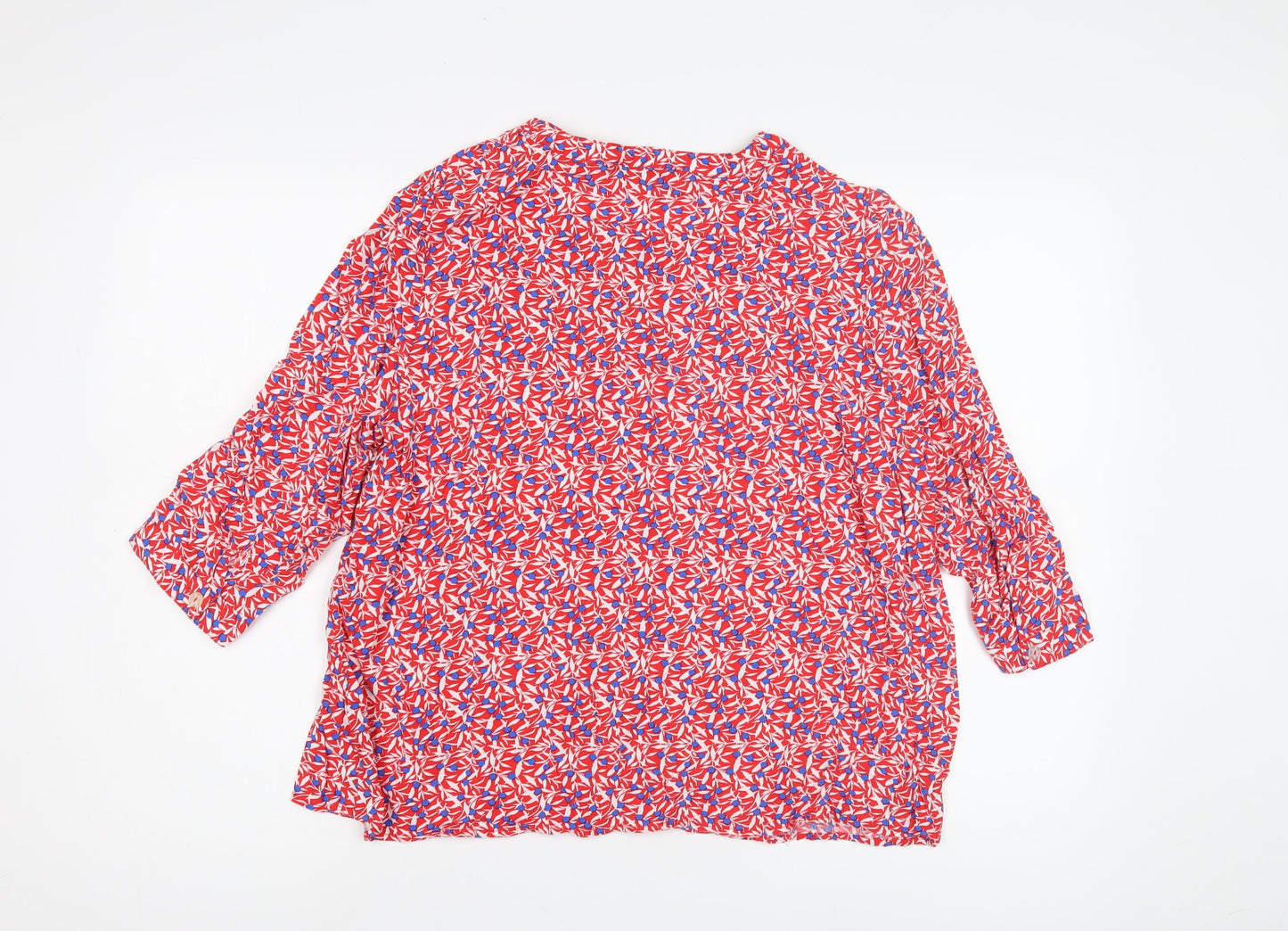 Womens UK Size 16 ANNE WEYBURN Multicoloured Tunic Blouse