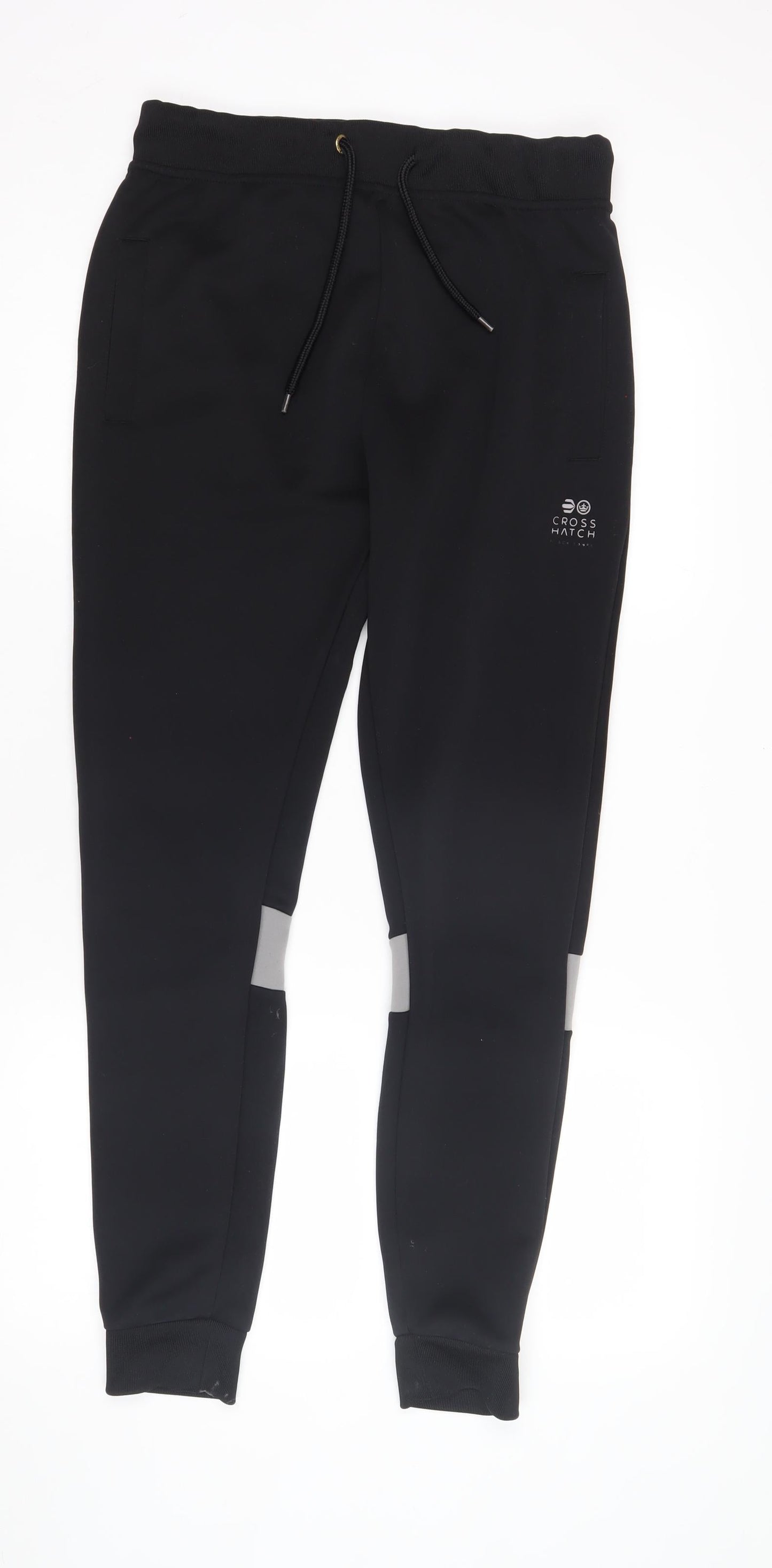 Crosshatch Men's Black Jogger Trousers M - Activewear