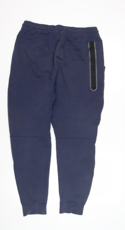 Nike Men's Blue Jogger Trousers, Size L, Sportswear