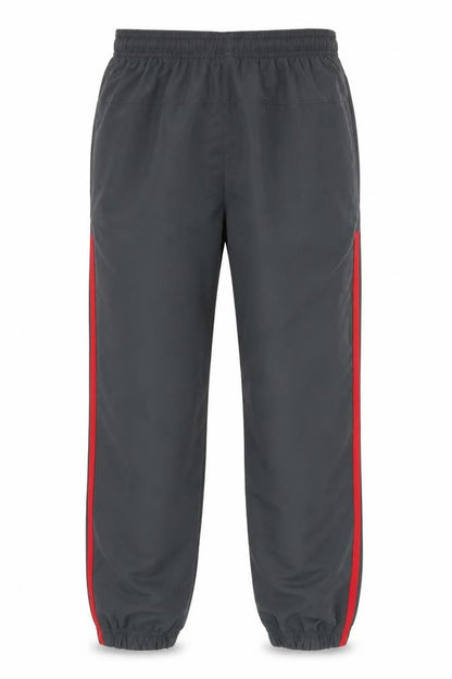Front view of Adidas boys’ grey track pants 11-12 years