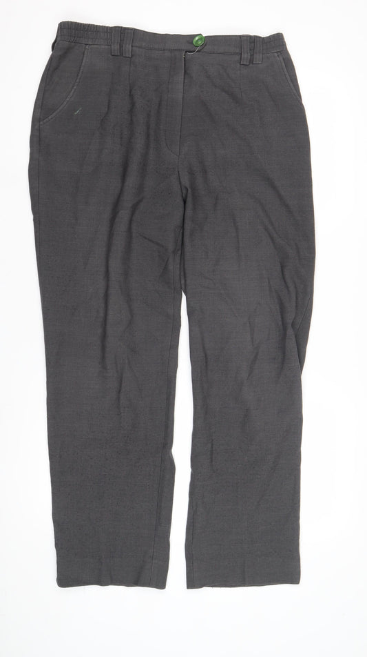 Michèle Grey Trousers, Size 18, Unisex Adults
