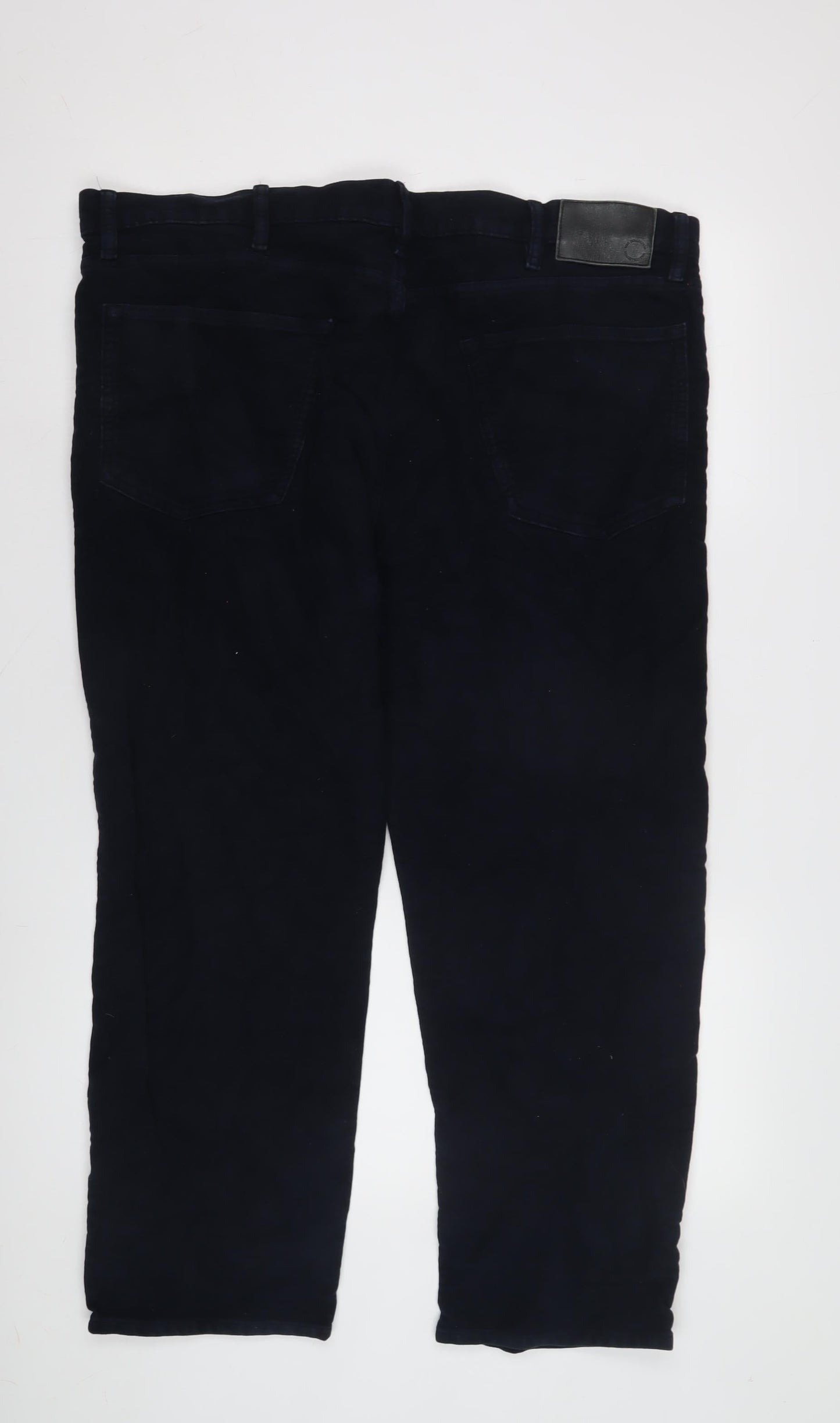 Marks and Spencer Men's Black Corduroy Trousers 42