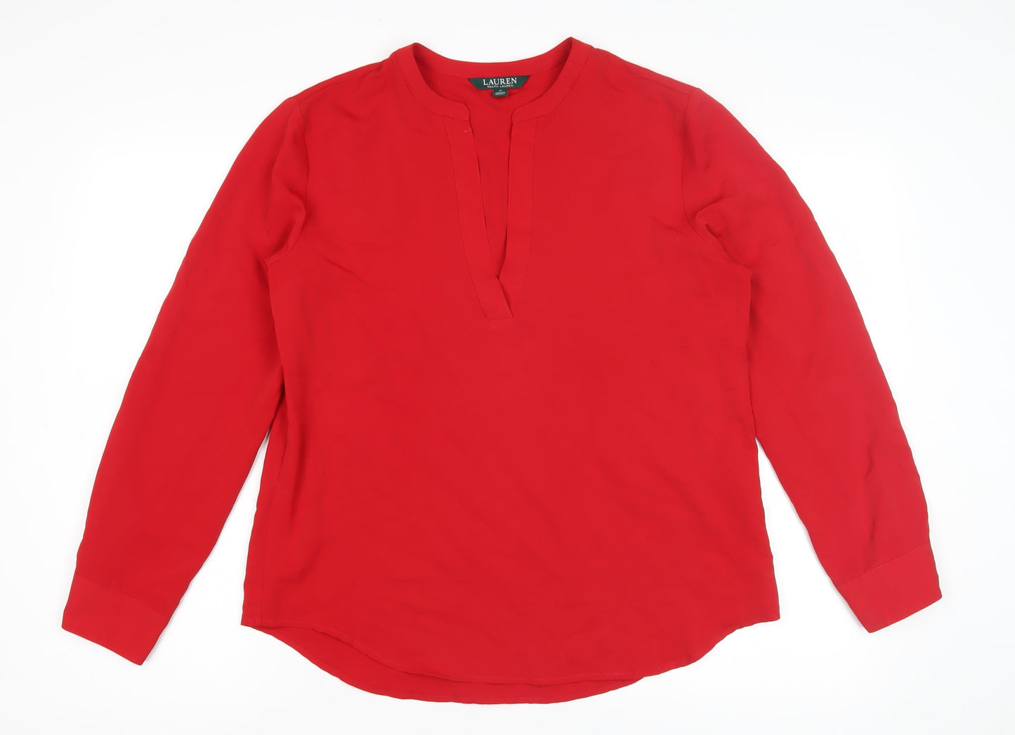 Womens UK Size M Lauren Ralph Lauren Red  Blouse