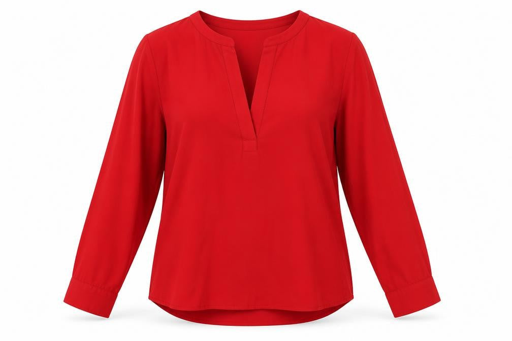 Womens UK Size M Lauren Ralph Lauren Red  Blouse