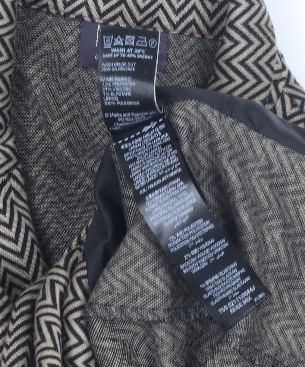 Womens UK Size 12 Marks and Spencer Beige