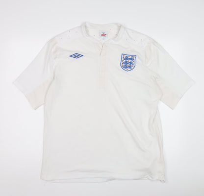 Umbro Men's White Football Jersey 46