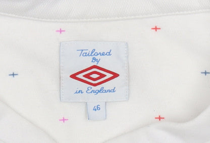 Umbro Men's White Football Jersey 46