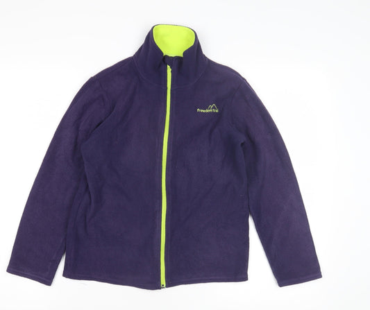 Boys UK Size  Freedom Trail Purple Basic Jacket