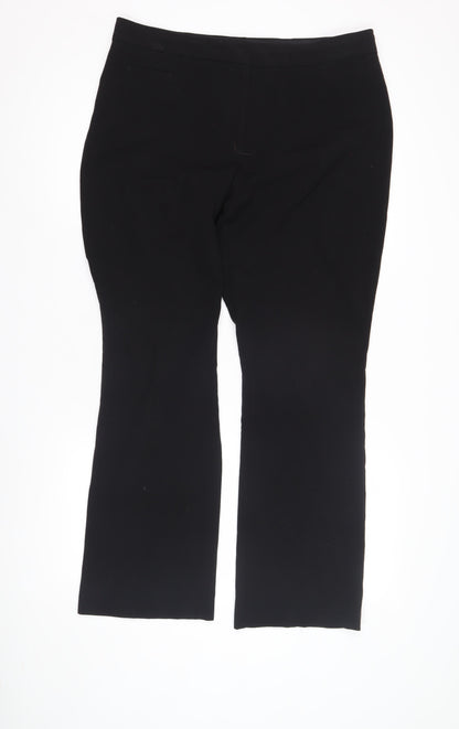 Womens UK Size 14 Marks and Spencer   Black Trousers