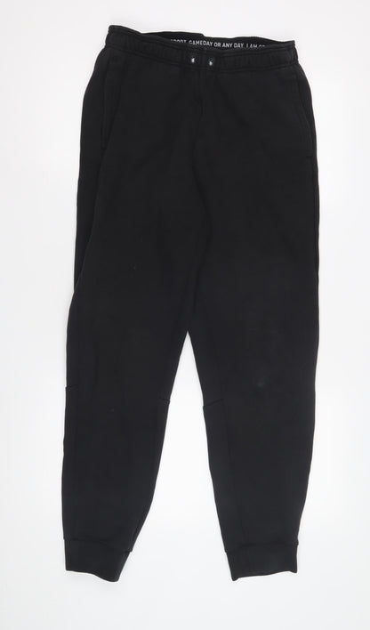 Adidas Men's Black Jogger Trousers - Size M