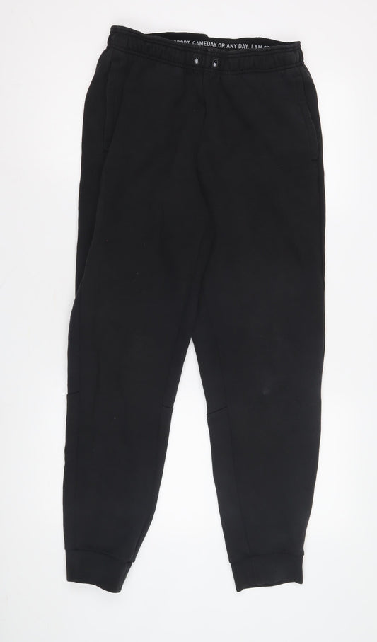 Adidas Men's Black Jogger Trousers - Size M