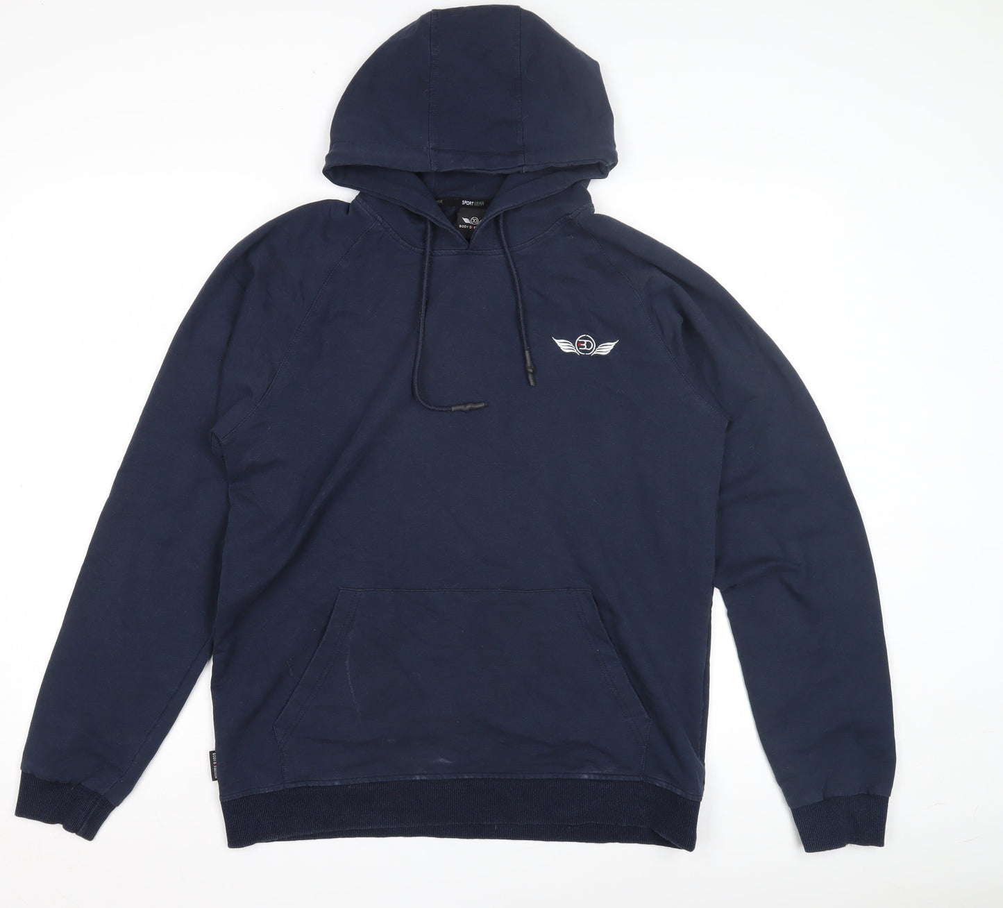 Body Definition Men's Blue Pullover Hoodie - Size L