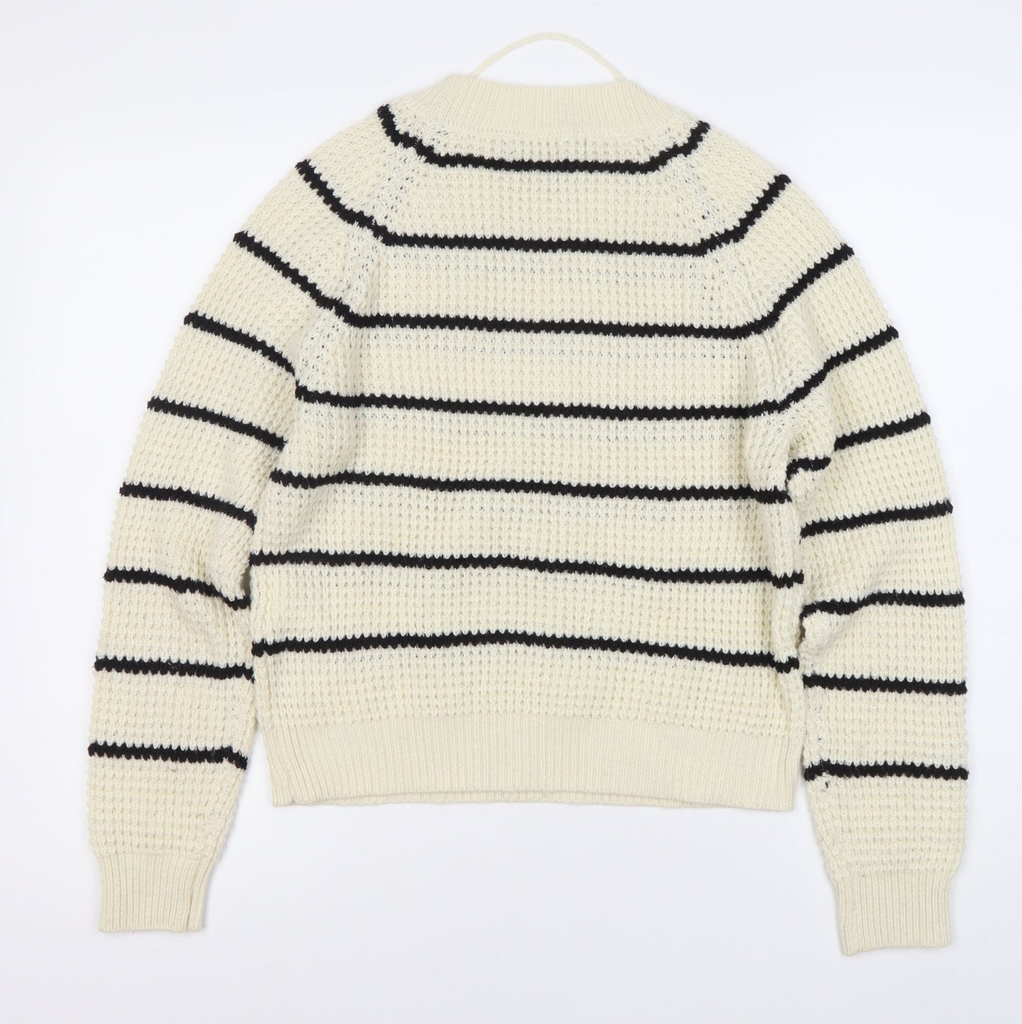 Womens UK Size 10 VERO MODA White Pullover Jumper