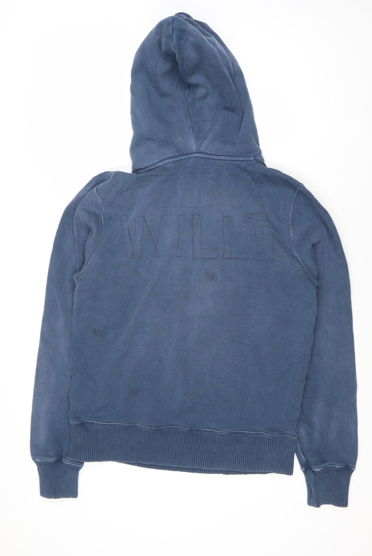 Womens UK Size 12 Jack Wills Blue Pullover Hoodie