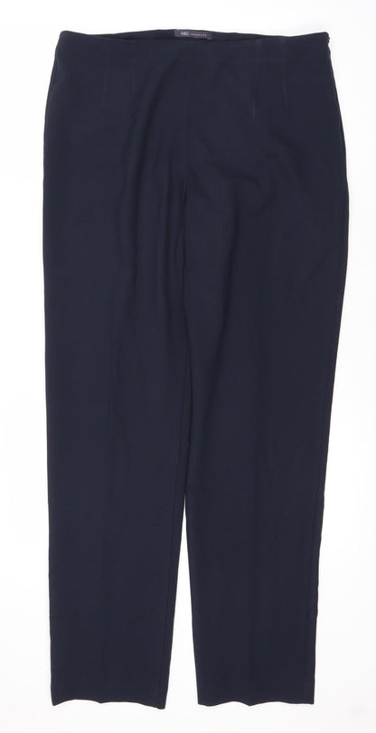 Womens UK Size 14 Marks and Spencer   Blue Trousers
