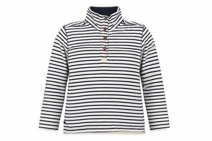 Womens UK Size L Regatta Blue Henley Sweatshirt
