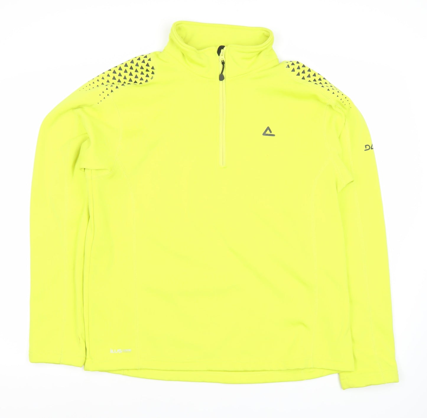 Mens UK Size M Dare 2B Green 1/4 Zip Sweatshirt