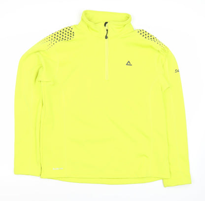 Mens UK Size M Dare 2B Green 1/4 Zip Sweatshirt