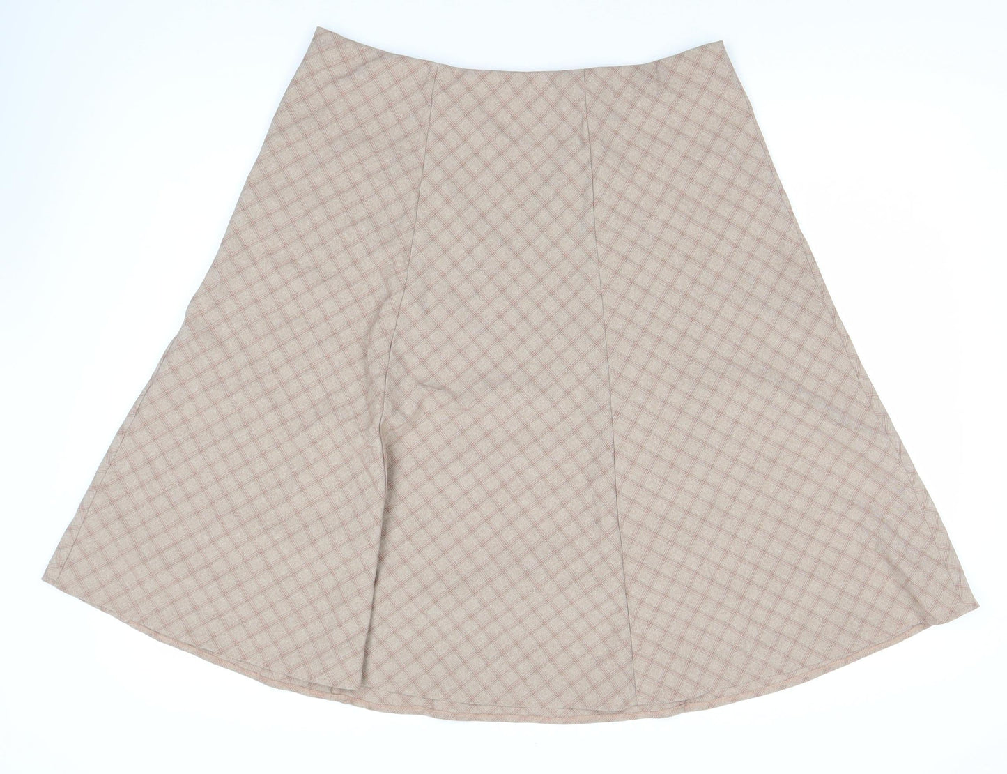 Honor Millburn Women's Beige A-Line Skirt, Size 20