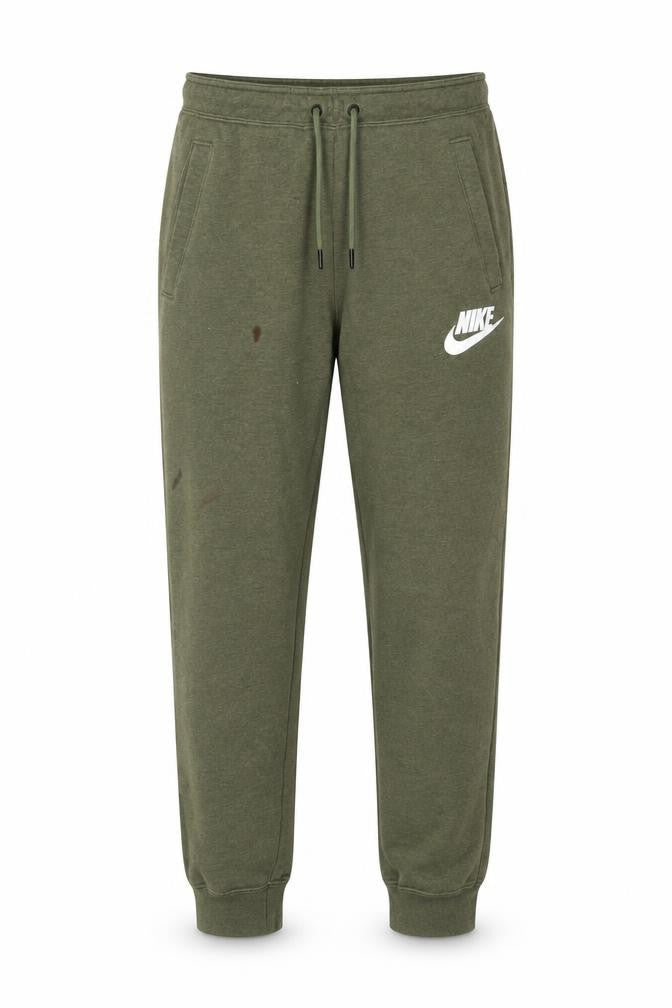 Mens UK Size S Nike-activewear Regular Fit Jogger Green Trousers