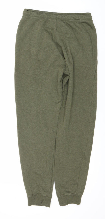 Nike Men's Green Jogger Trousers S Gym Training