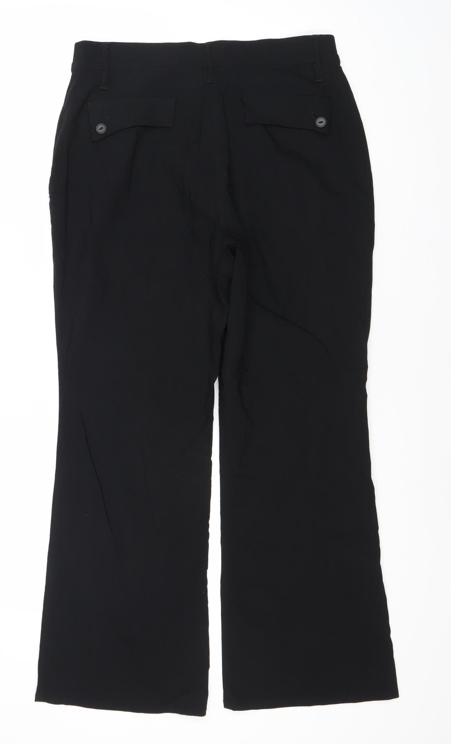 Womens UK Size 12 Marks and Spencer   Black Trousers
