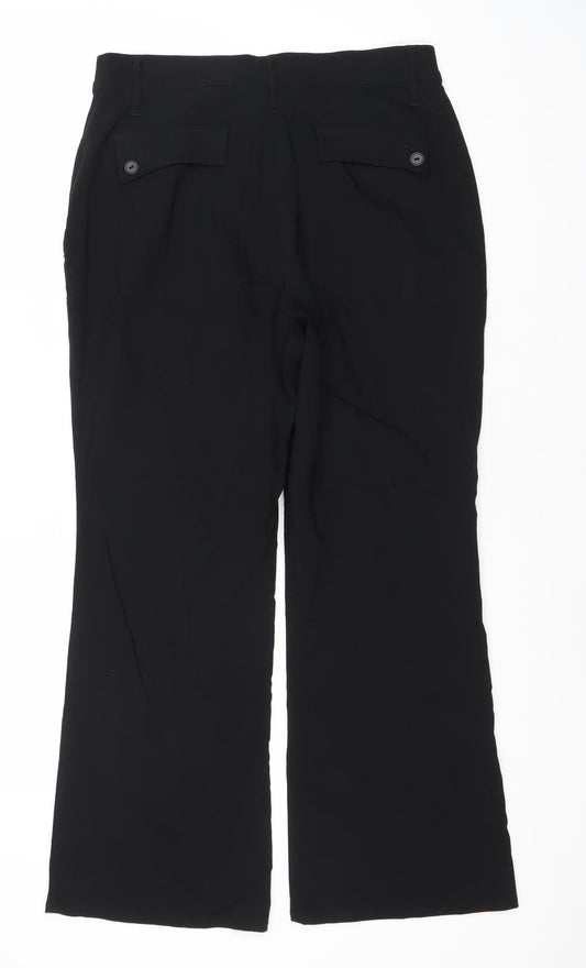 Womens UK Size 12 Marks and Spencer   Black Trousers