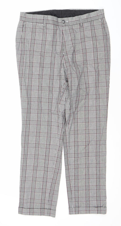 Womens UK Size 8 NEXT Regular Fit Casual Multicoloured Trousers