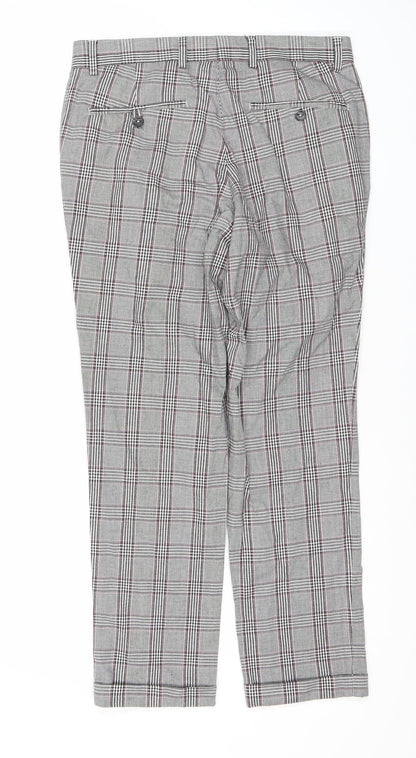 Womens UK Size 8 NEXT Regular Fit Casual Multicoloured Trousers