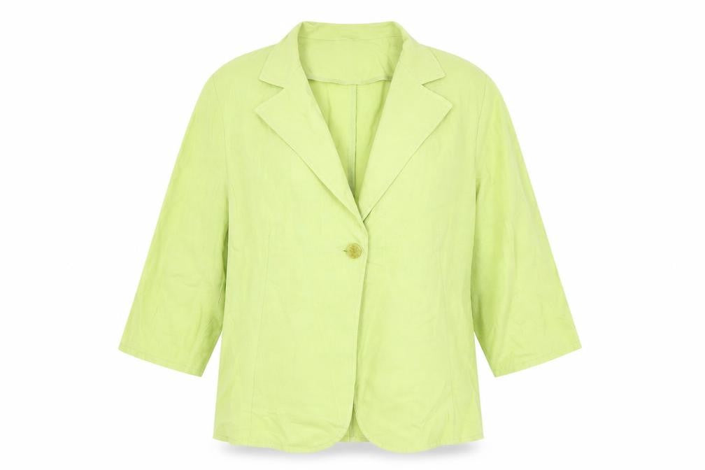Womens UK Size 18 Per Una Regular Green Blazer