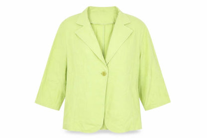 Womens UK Size 18 Per Una Regular Green Blazer