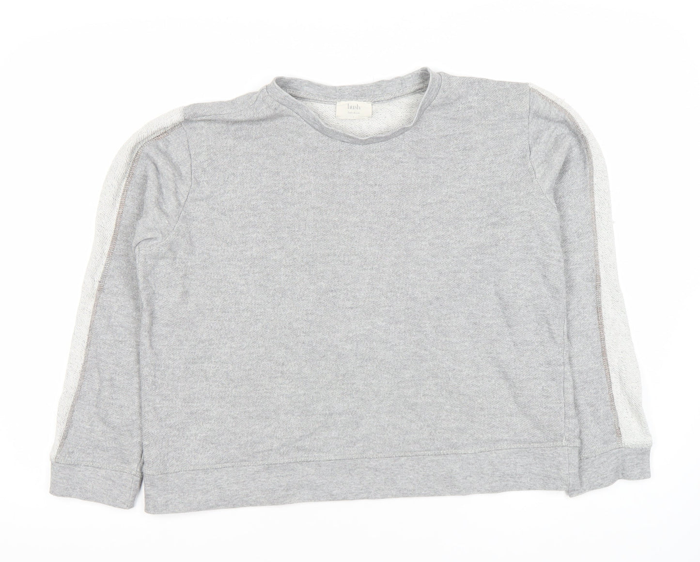 Trash Women's Grey Pullover Sweatshirt Medium