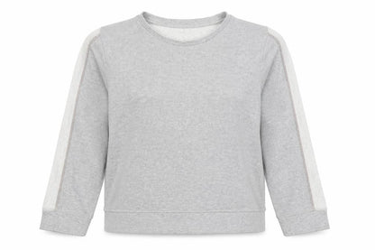 Trash Women's Grey Pullover Sweatshirt Medium