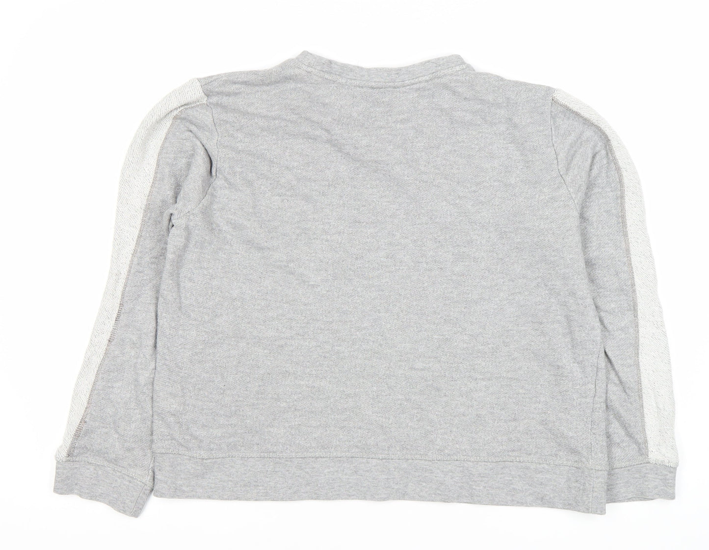 Trash Women's Grey Pullover Sweatshirt Medium