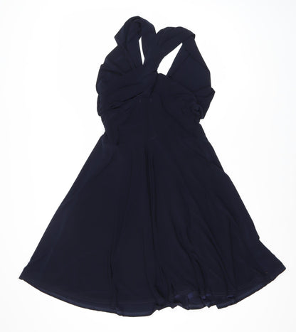 WANT THAT TREND Blue Sleeveless Dress, Size 12