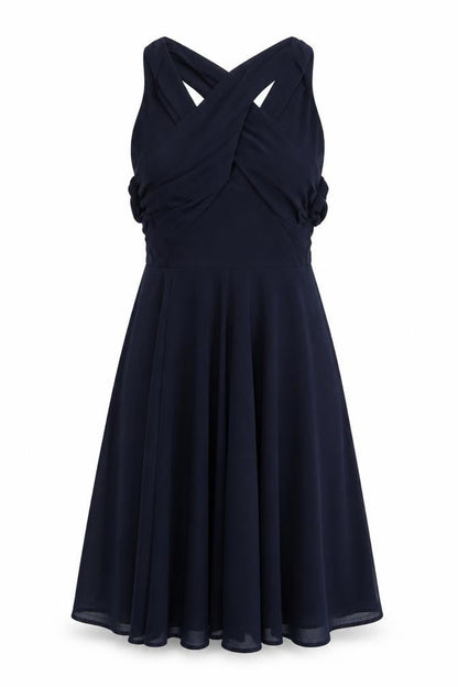WANT THAT TREND Blue Sleeveless Dress, Size 12