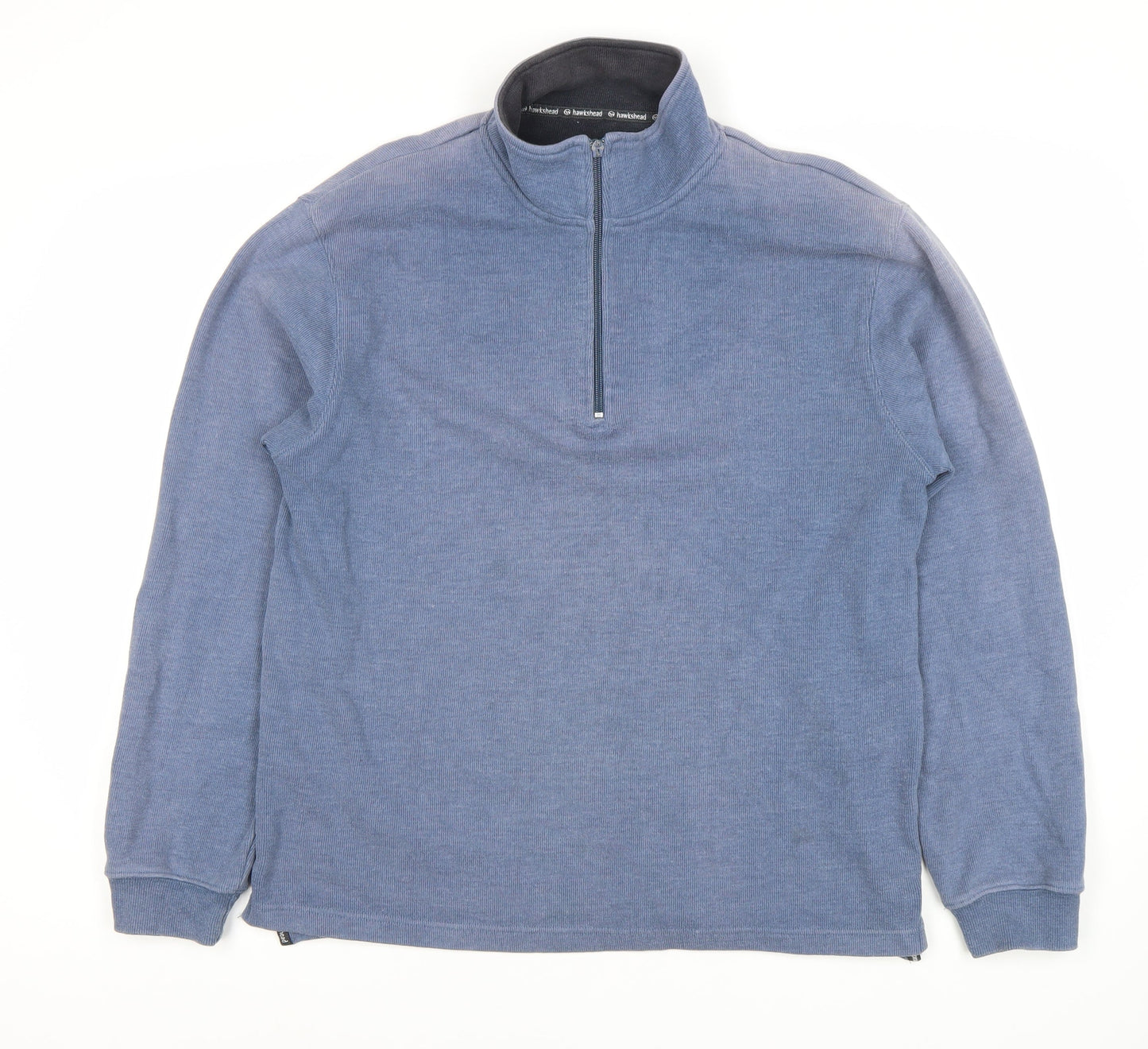 Mens UK Size S Hawkshead Blue Full Zip Sweatshirt