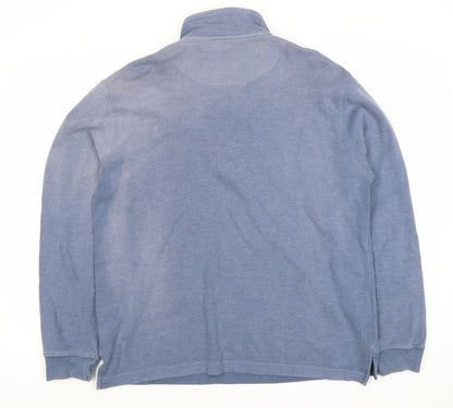 Mens UK Size S Hawkshead Blue Full Zip Sweatshirt