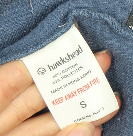Mens UK Size S Hawkshead Blue Full Zip Sweatshirt