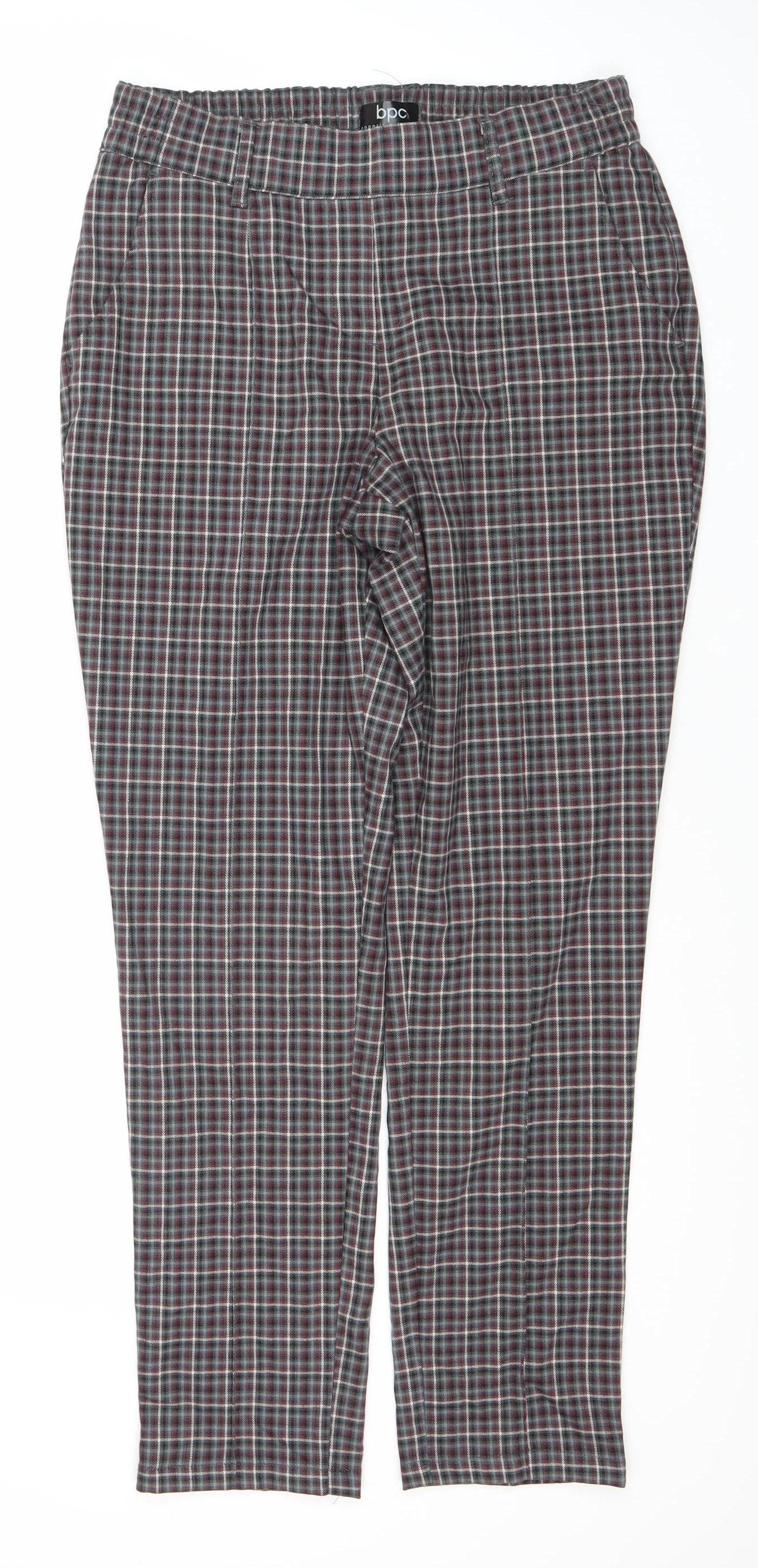 bonprix Women's Multicoloured Cropped Trousers Size 12