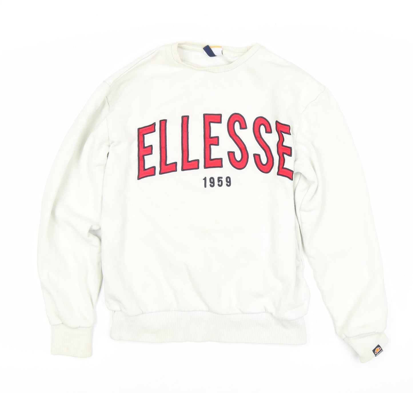 Ellesse Women's White Medium Pullover Sweatshirt