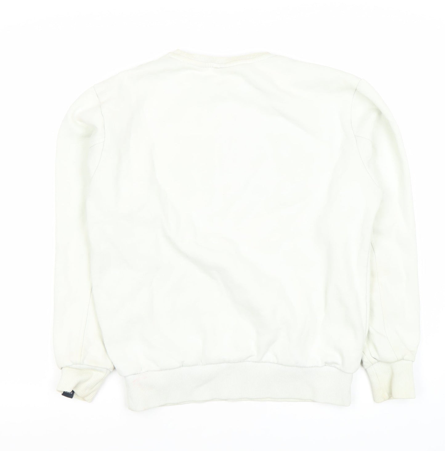 Ellesse Women's White Medium Pullover Sweatshirt