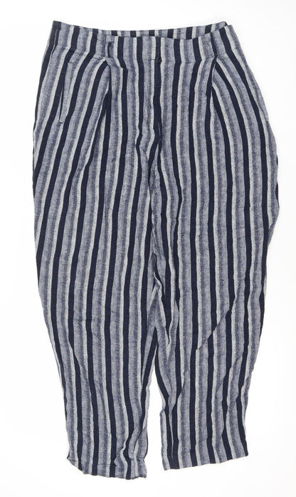 Womens UK Size 16 Marks and Spencer   Blue Trousers