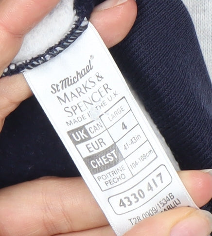 Marks and Spencer Men's Multicoloured Polo, Size L