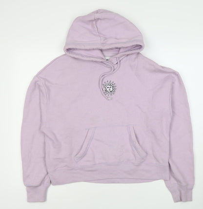 Hollister Women's Purple Hoodie, Size S, Casual Pullover