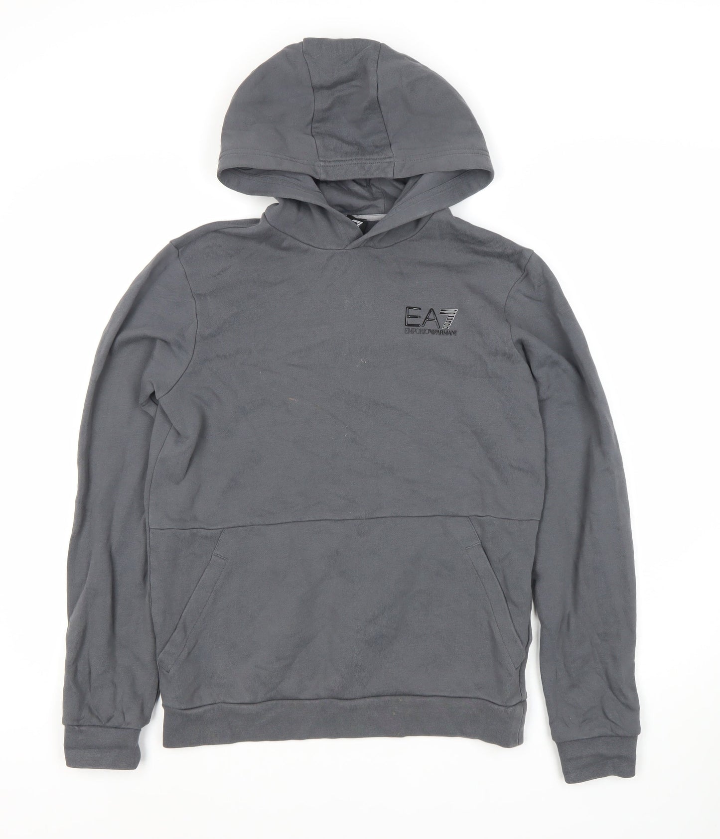 Emporio Armani Boys Grey Pullover Hoodie - Size Unknown
