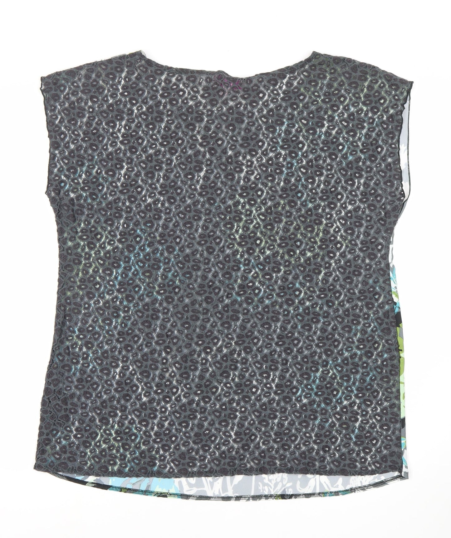 Womens UK Size 16 Marks and Spencer Multicoloured Basic Blouse